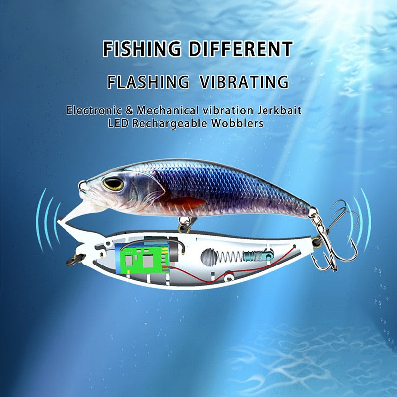 #4 LED Vibrating Hard Bait