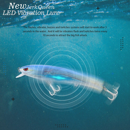 #6 New JerkQueen LED Vibration Hard Bait