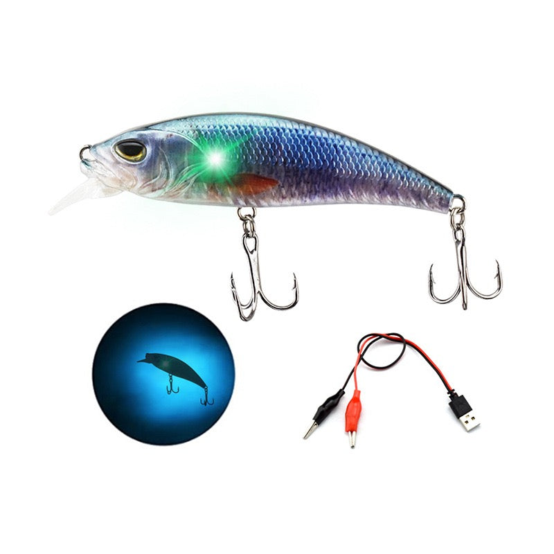 #4 LED Vibrating Hard Bait