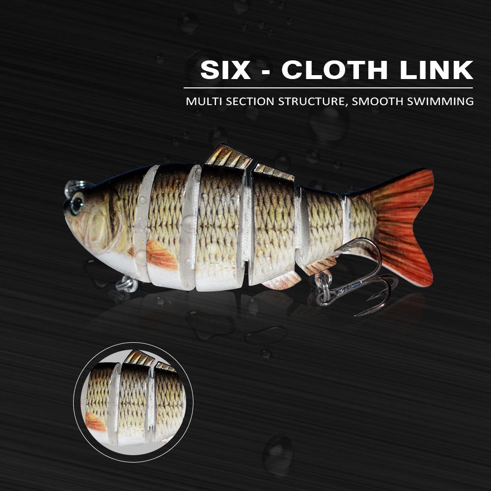 #6 Basic 6 Segment Jointed Hard Bait