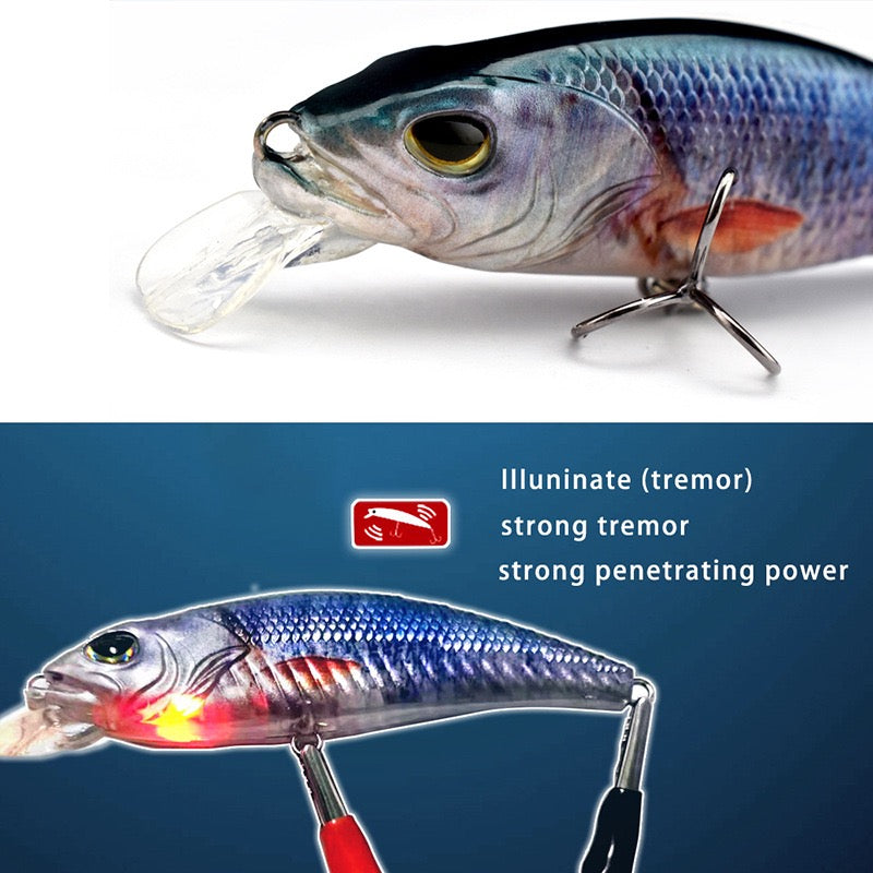 #4 LED Vibrating Hard Bait