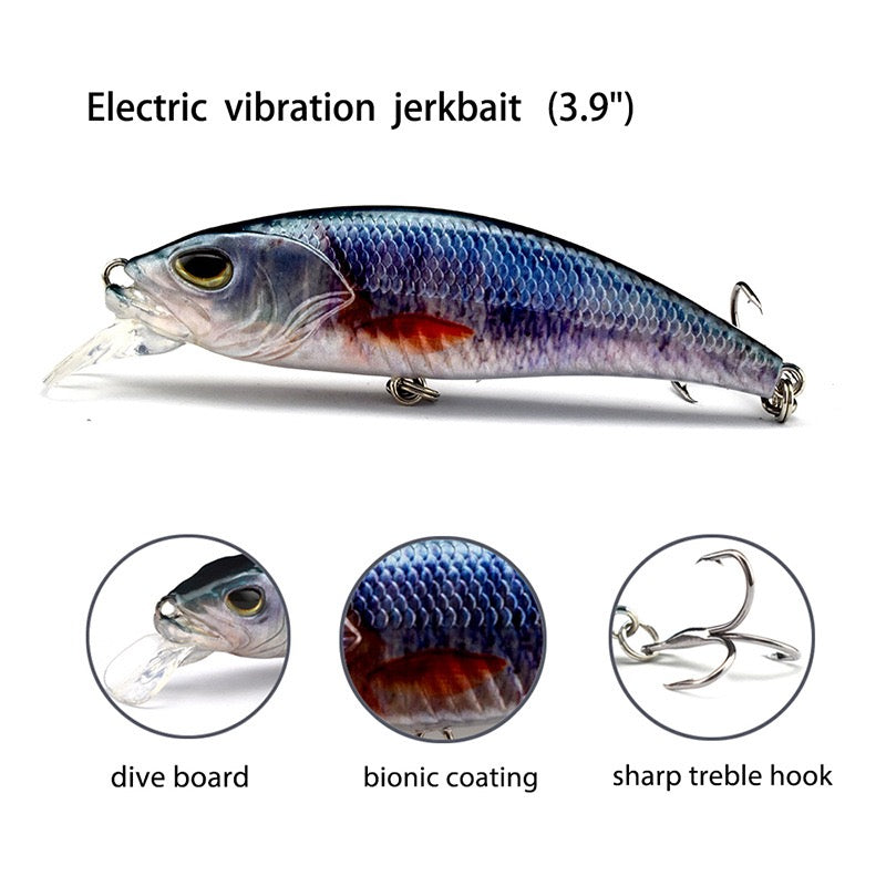 #4 LED Vibrating Hard Bait